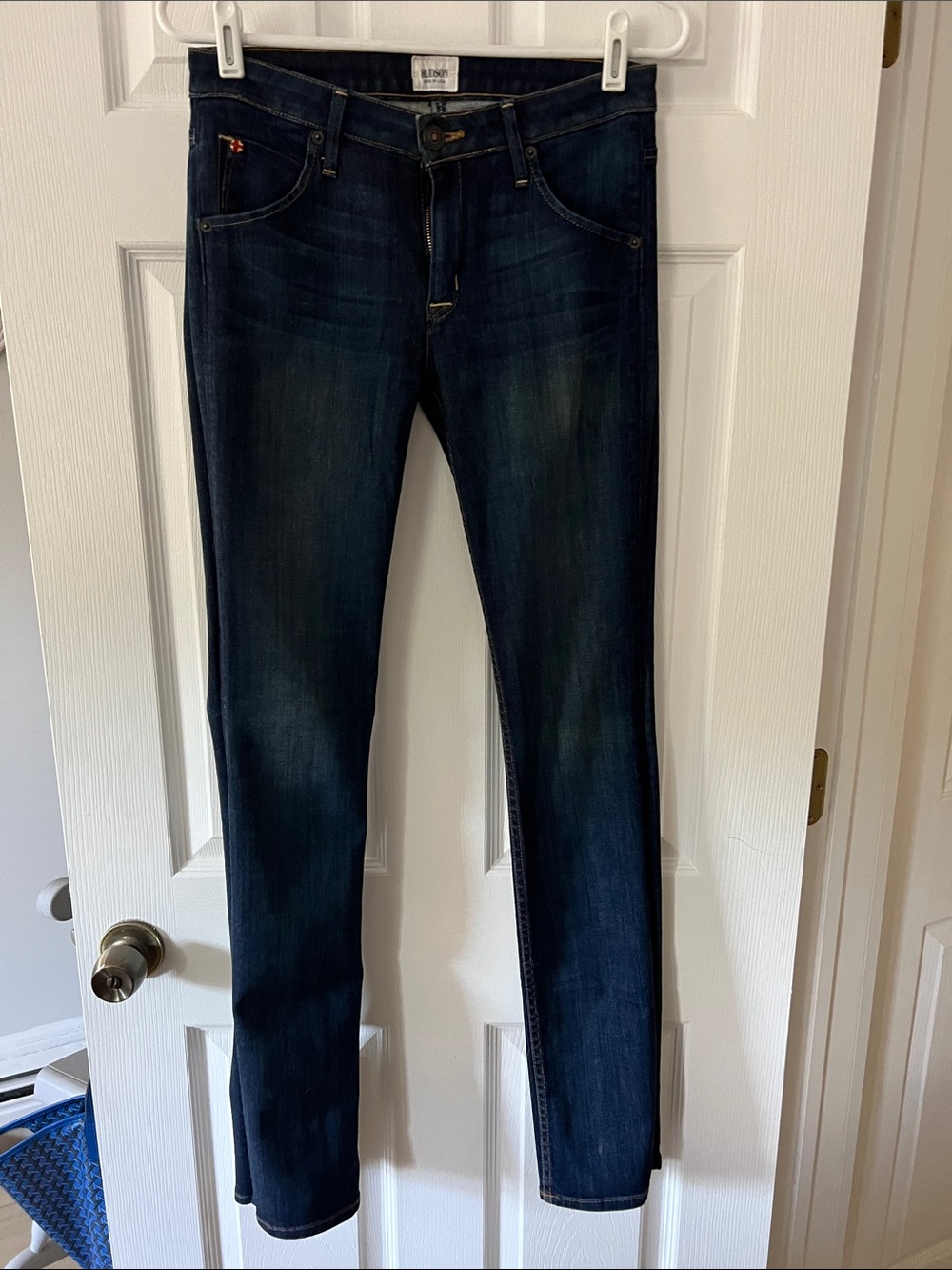 Hudson Jeans Women's Dark Indigo Skinny Jeans
